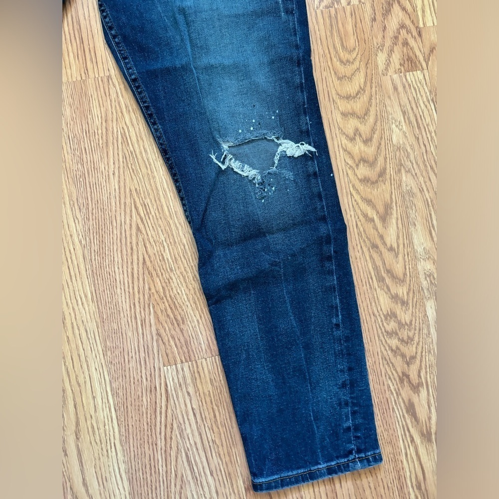 Zara denim splatter paint 32 - Picture 7 of 11